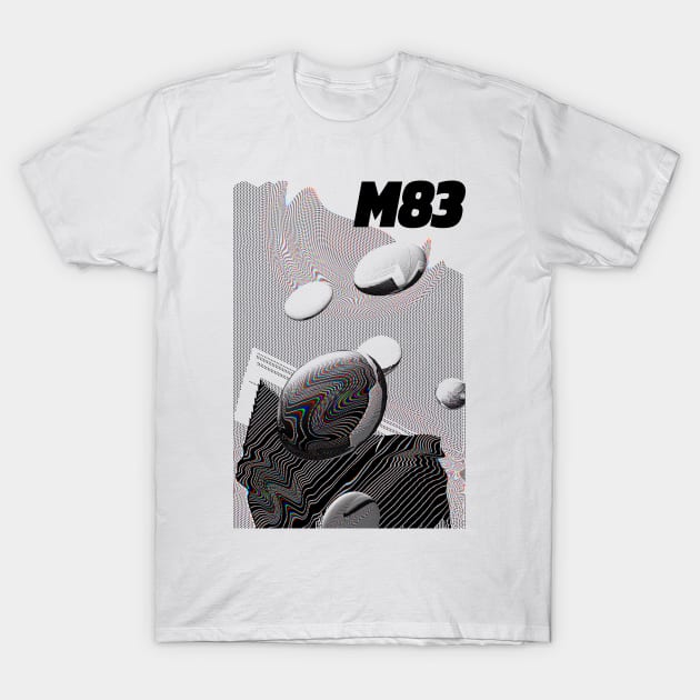 M83 Fanart Design T-Shirt by DankFutura